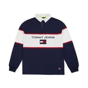 Tommy Jeans Color Block Rugby Shirt